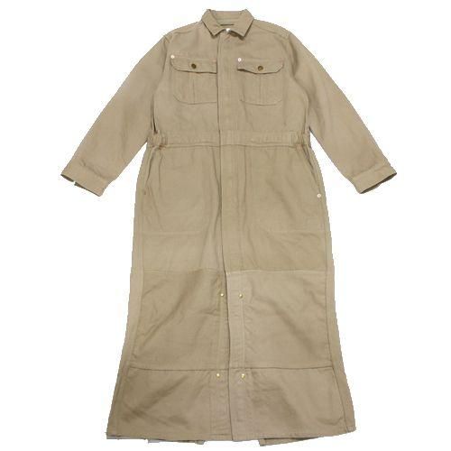 doublet ダブレット 21SS SILK CHINO JUMPSUIT COAT ジャンプスーツ コート -  ブランド古着買取・販売unstitchオンラインショップ