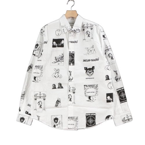 FUCKING AWESOME ファッキンオーサム 18AW CUT OUTS DRESS SHIRT