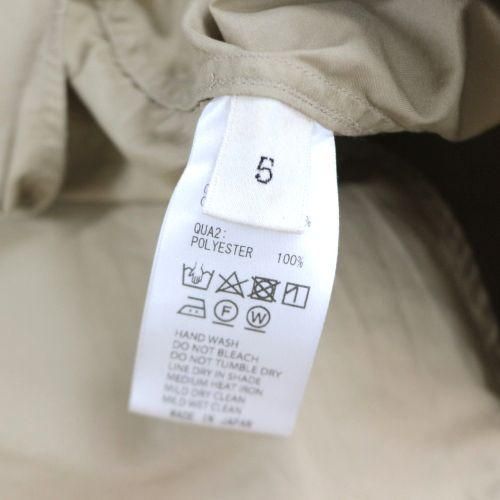 unfil アンフィル washed cotton-twill fishing shirt