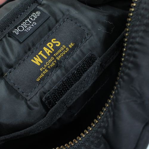 WTAPS × PORTER SHOULDER BAG ブラック 黒