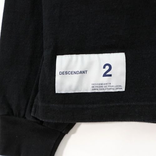 DESCENDANT ディセンダント 20SS PUBA POLO LS ラガーシャツ - ブランド古着買取・販売unstitchオンラインショップ