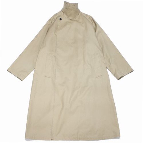 SHINYA official シンヤ Granhiert beige milda gabardine コート -  ブランド古着買取・販売unstitchオンラインショップ