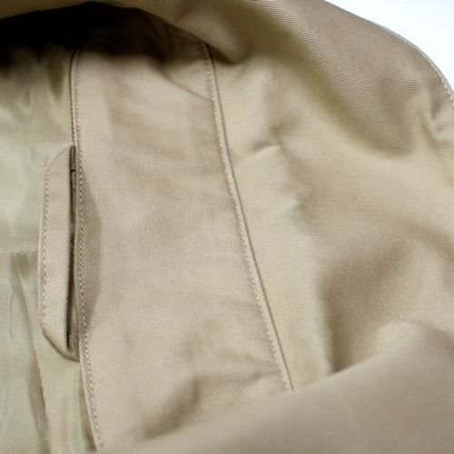 SHINYA official シンヤ Granhiert beige milda gabardine コート -  ブランド古着買取・販売unstitchオンラインショップ