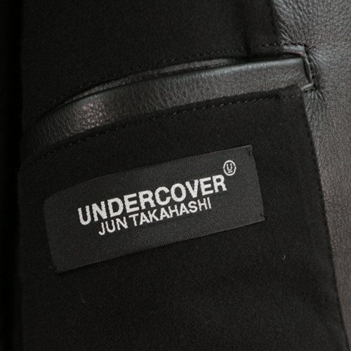 UNDERCOVER アンダーカバー 20AW 袖切替 ライダース ジャケット 3 ブラック -  ブランド古着買取・販売unstitchオンラインショップ