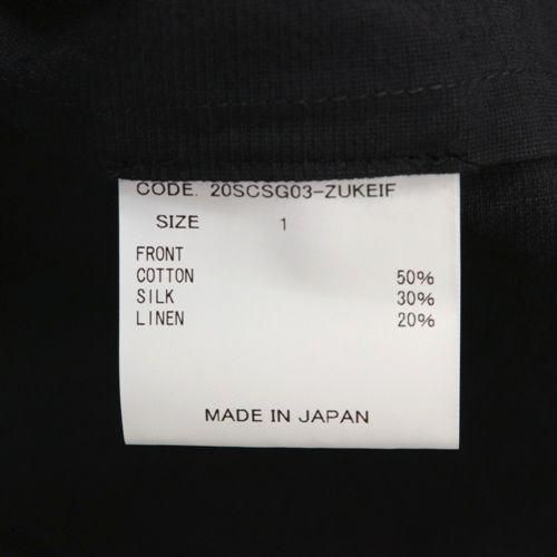 URU × ZUKEIF 20SS OPEN COLLAR L/S SHIRTS / COTTON SILK