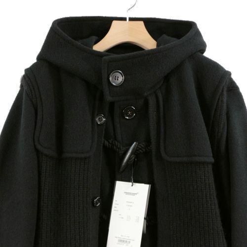 UNDERCOVER アンダーカバー 21AW フード付きダッフルコート 3 ブラック - ブランド古着買取・販売unstitchオンラインショップ