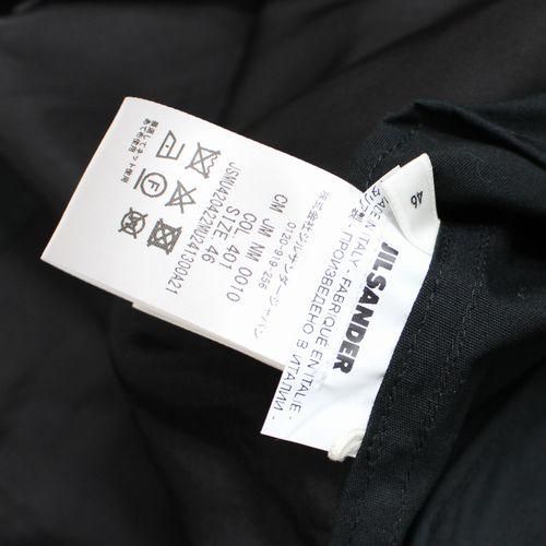 【未使用品】JIL SANDER 22SS ノーカラーブルゾン Black 46定価162800