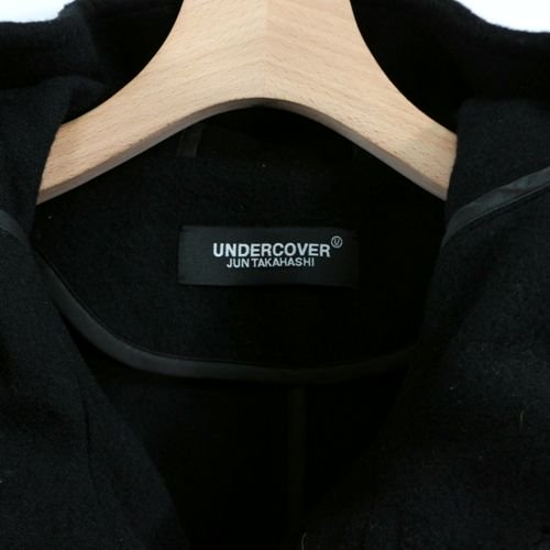UNDERCOVER アンダーカバー 21AW フード付きダッフルコート 3 ブラック - ブランド古着買取・販売unstitchオンラインショップ