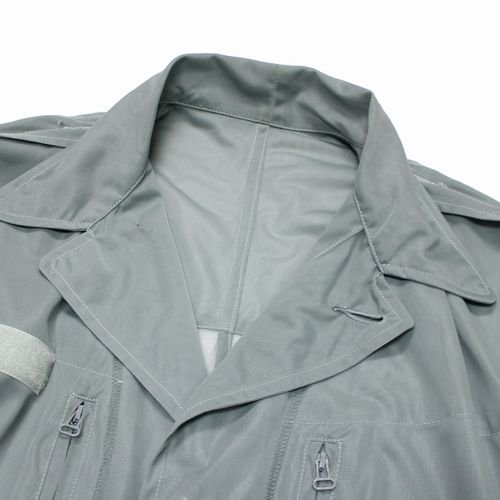 08sircus ゼロエイトサーカス 21SS High gauge tulle army shirt blouson シャツ ブルゾン 4 グレー  - ブランド古着買取・販売unstitchオンラインショップ