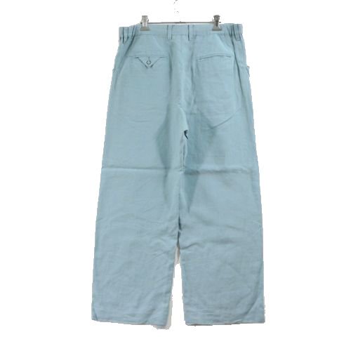 SUNSEA サンシー18SS LINEN STRAIGHT PANTS-