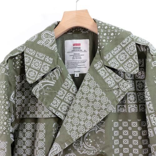 Supreme シュプリーム 20SS Military Trench Coat ミリタリートレンチコート S カーキ -  ブランド古着買取・販売unstitchオンラインショップ