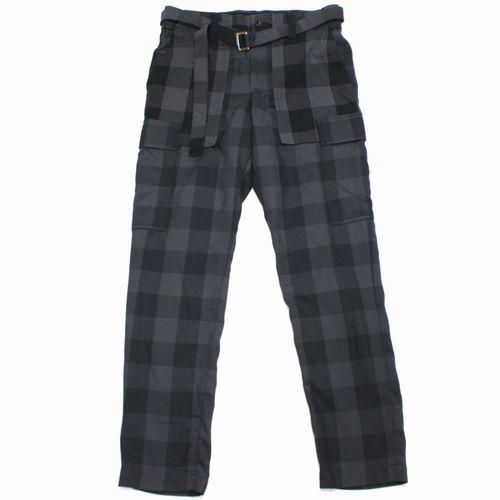 sacai サカイ 22SS Buffalo Check Pants バッファローチェックパンツ