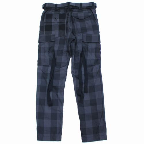 sacai サカイ 22SS Buffalo Check Pants バッファローチェックパンツ