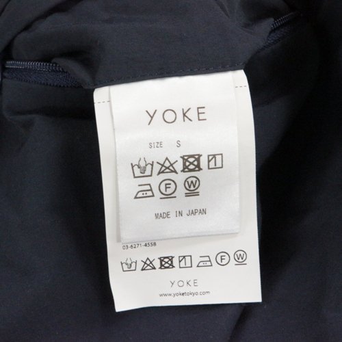 YOKE ヨーク 20SS WIDE & STRAIGHT PANTS パンツ S ネイビー ...