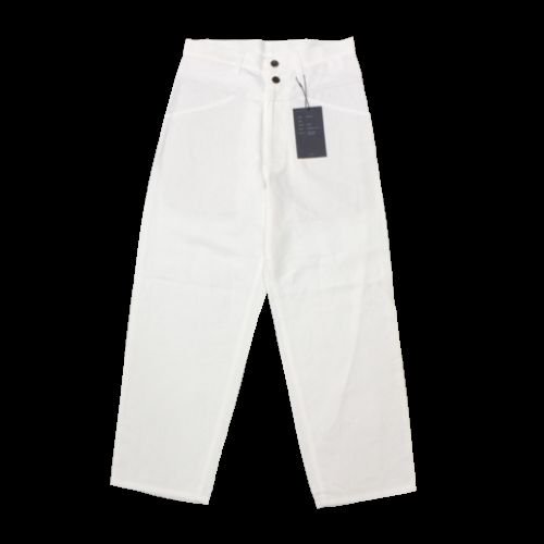 URU ウル 21SS WIDE PANTS ワイドパンツ 1 ホワイト - ブランド古着買取・販売unstitchオンラインショップ