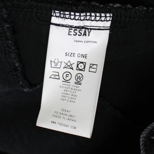 ESSAY エッセイ 22SS J-2 Fold Collar Denim Jacket デニムジャケット ...