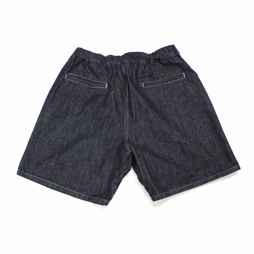 Graphpaper グラフペーパー 21SS COLORFAST DENIM WIDE CHEF SHORTS 