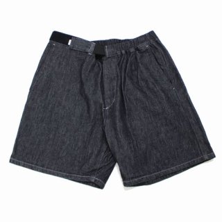 Graphpaper եڡѡ 21SS COLORFAST DENIM WIDE CHEF SHORTS 硼ȥѥ