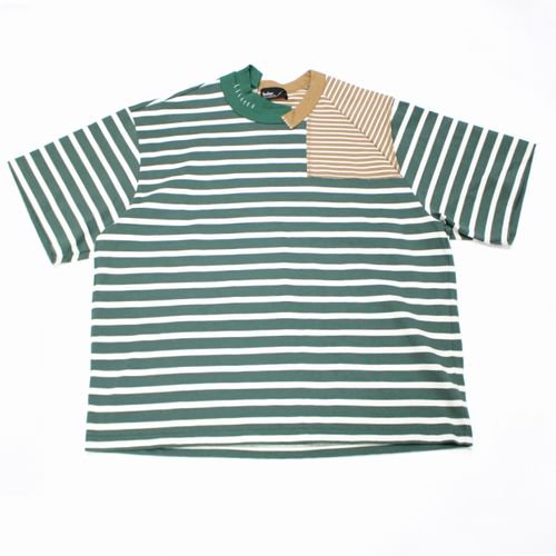 kolor カラー 22SS ドッキングボーダーTシャツ - ブランド古着買取