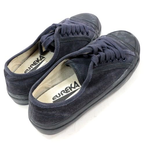 MAISON EUREKA × REPRODUCTION OF FOUND メゾンエウレカ SUEDE NAVAL TRAINER スニーカー -  ブランド古着買取・販売unstitchオンラインショップ