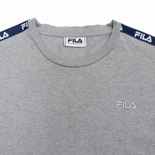 Y/PROJECT × FILA ワイプロジェクト 22SS LOGO BAND T-SHIRT Tシャツ