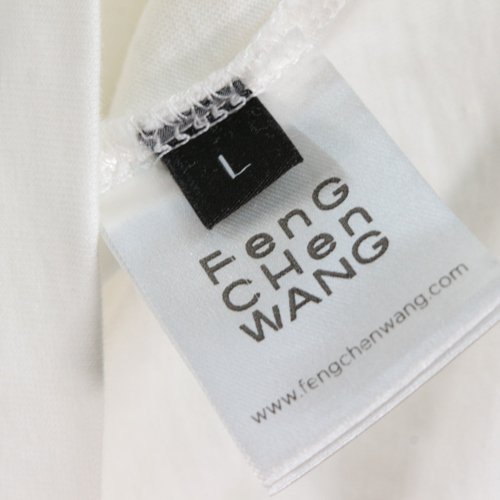 FenG CHen WANG フェンチェンワン 19SS Ｔシャツ L ホワイト ...