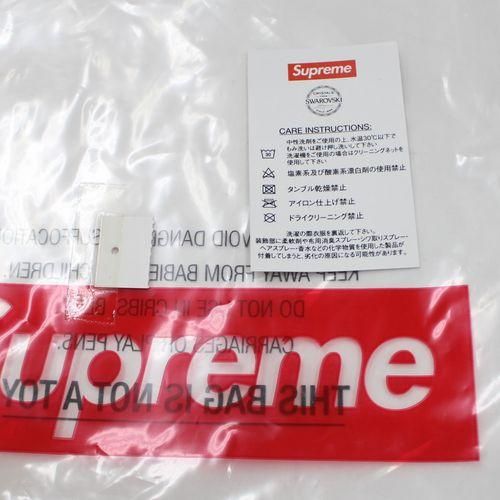 supreme 19ss swalovski box tee 美品