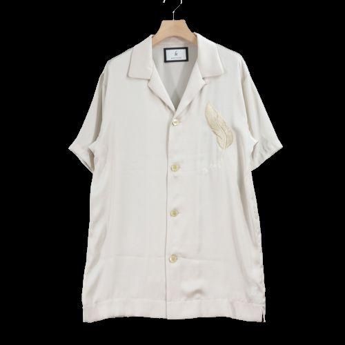 FIT MIHARA YASUHIRO フィット ミハラヤスヒロ EMBROIDERED SHIRT 羽