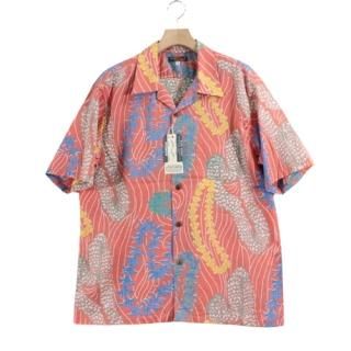 SUNSURF 󥵡 COTTON LINEN SLUBYARN OPEN SHIRTS LEI HAWAIIAN STYLE ϥ XL å
