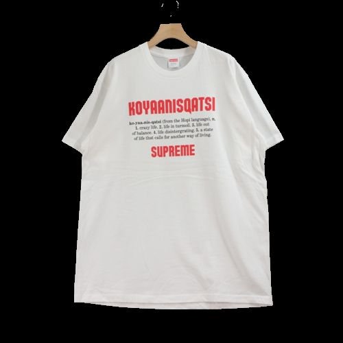 Supreme シュプリーム 20AW Koyaanisqatsi Tee Tシャツ L ホワイト