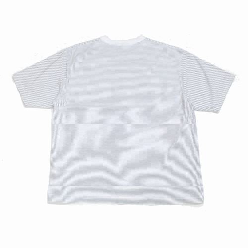 ennoy エンノイ Border T-Shirt BLACK × WHITE-