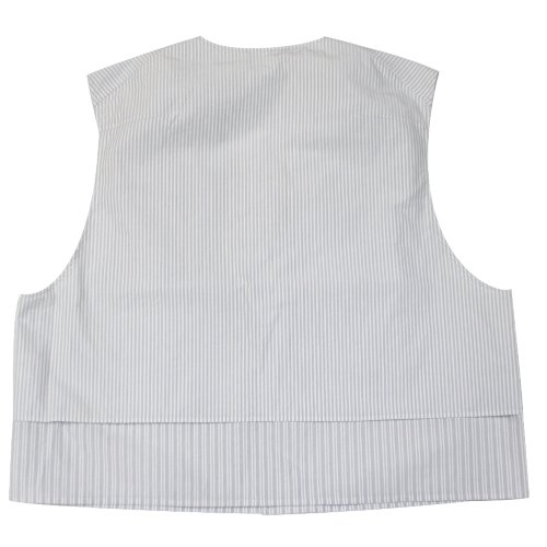 URU ウル 22SS COTTON SILK STRIPE VEST - ブランド古着買取・販売