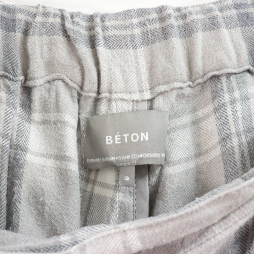 ATELIER BETON アトリエベトン チェックパンツ - ブランド古着買取