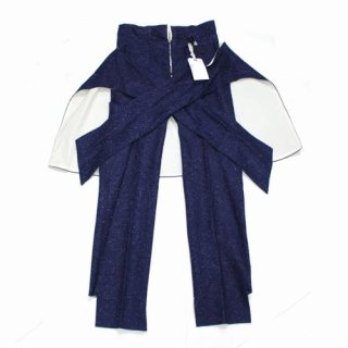 Midorikawa ߥɥꥫ 22SS WRAP DENIM TROUSERS åץǥ˥ѥ