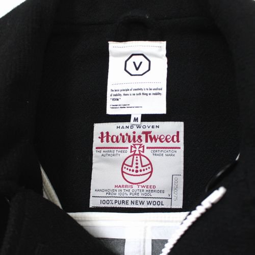 VISVIM × HARRIS TWEED 08AW LIEUTENANT COAT Pコート - ブランド古着