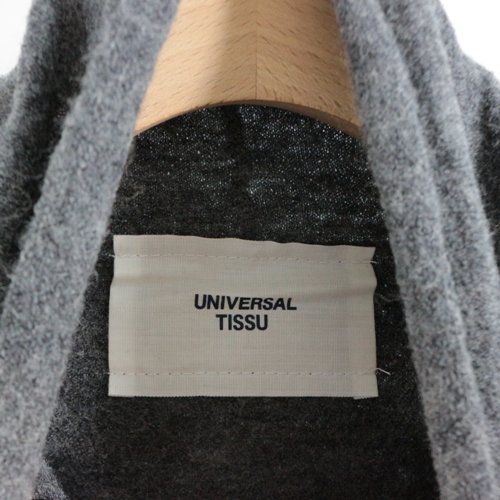 UNIVERSAL TISSU ユニヴァーサルティシュ 19AW 縮絨 ハイネックワイド