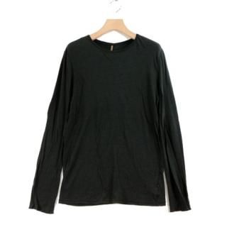 6ROKU)  22S COTTON SILK CREW NECK LONG SLEEVE TOP åȥ ֥å