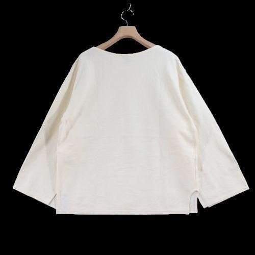 6(ROKU) ロク 21SS RUSSELL SLIT SLEEVE PULLOVER スリット