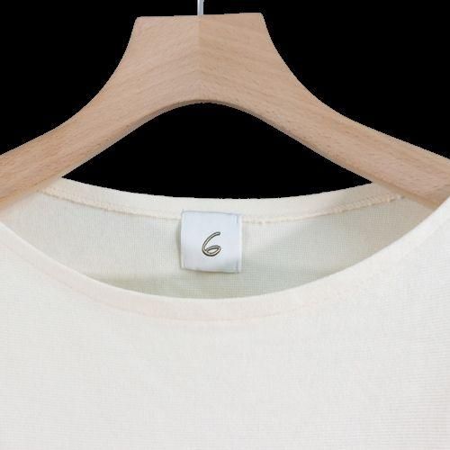 6（ロク）の「＜6(ROKU)＞RUSSELL BORDER SLIT SLEEVE PULLOVER