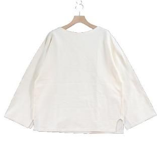 6(ROKU)  21SS RUSSELL SLIT SLEEVE PULLOVER å ꡼ ץ륪С åȥ ١