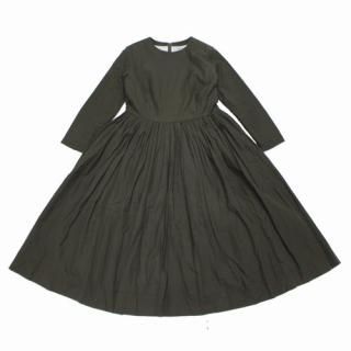 YAECA 䥨 WRITE 16AW COTTON LINEN TUCK DRESS ԡ