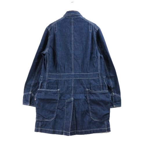 SASSAFRAS ササフラス 18SS WHOLE LEAF COAT 8oz INDIGO DENIM ホール