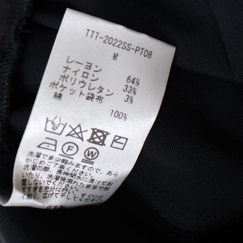 TTT_MSW ティー 22SS Jersey standard pants ジャージー スタンダード