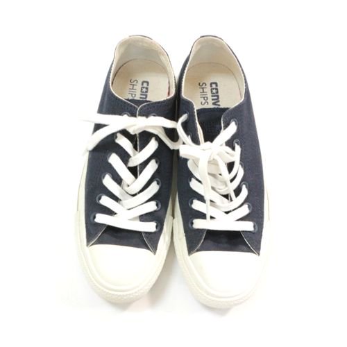 美品23 converse×SHIPS SUEDE ALL STAR OX コンバース×シップス