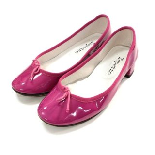 repetto レペット パテントパンプス 38.5 ピンク
