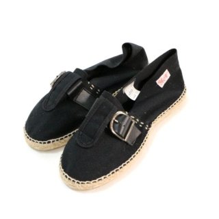 YOUNG&OLSEN × The DRYGOODS STORE 20SS YOUNG BELTED ESPADRILLE エスパドリーユ 37 ブラック