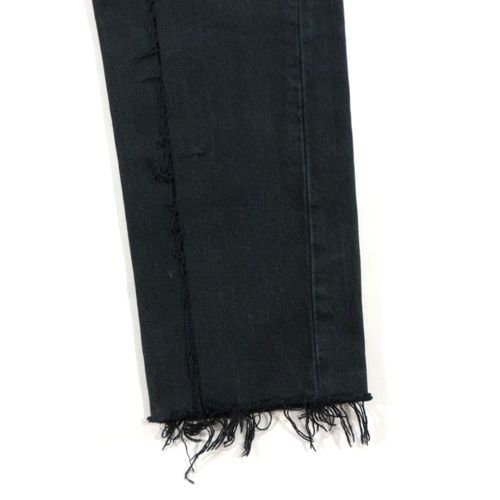 OLDPARK オールドパーク SLIM FLARE JEANS BLACK スリムフレアジーンズ