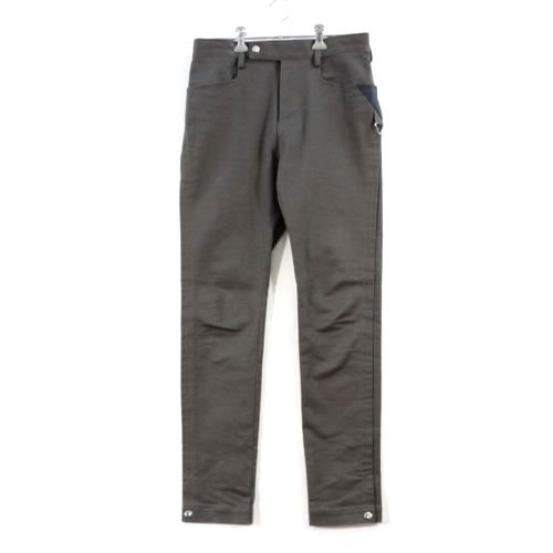 Tamme タム 22SS B.D SLIM PANTS スリムパンツ 2 グレー - ブランド