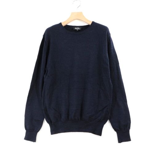 A.P.C. アーペーセー クルーネック ニット - ブランド古着買取・販売