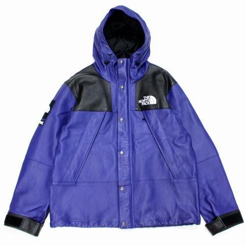 購入アウトレット supreme the north faceレザーマウンテンパーカー